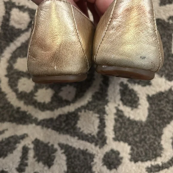 Born Gold Genuine Leather Flats - Picture 6 of 7